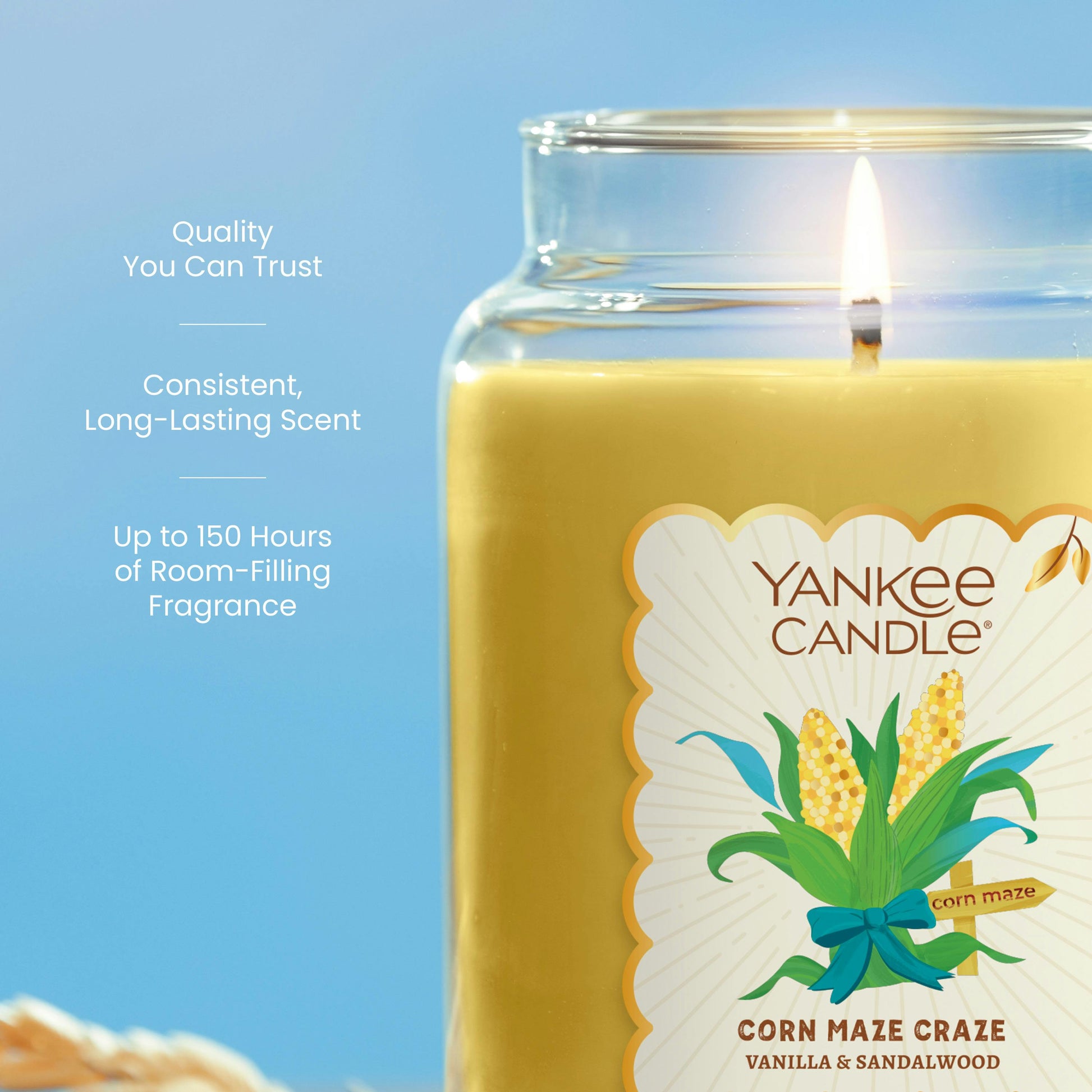 Corn Maze Craze Original Large Jar Candle